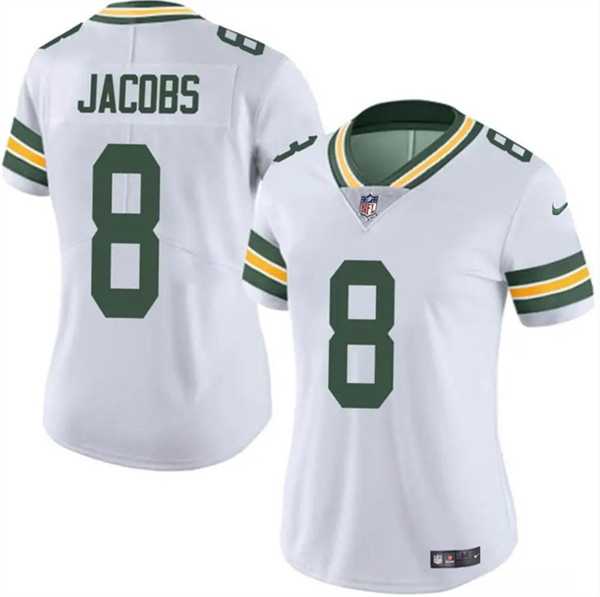Women's Green Bay Packers #8 Josh Jacobs White Vapor Untouchable Limited Stitched Jersey Dzhi,We sell and wholesale Women's Green Bay Packers #8 Josh Jacobs White Vapor Untouchable Limited Stitched Jersey Dzhi on line form chian!